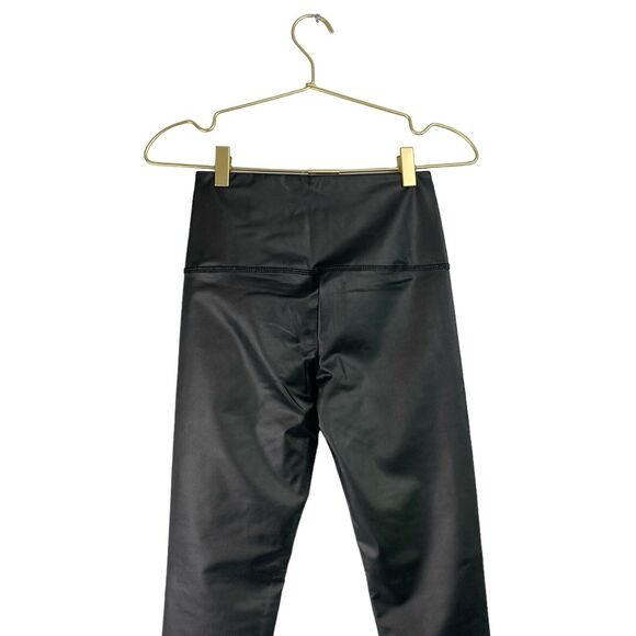 Just Fab High Rise Faux Lux Leather Leggings, Size S WP311 - Picture 3 of 7